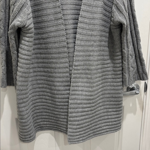 Sundance Gray Ribbed Cardigan - Picture 5 of 6